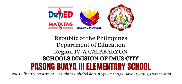 Pasong Buaya 3 Elementary School